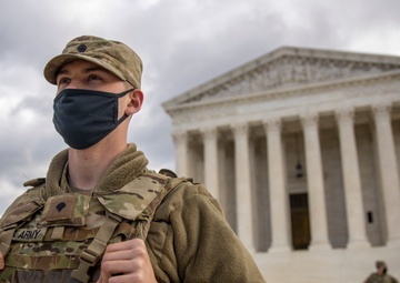 NY National Guard Soldiers Greet Inauguration Day With Relief.