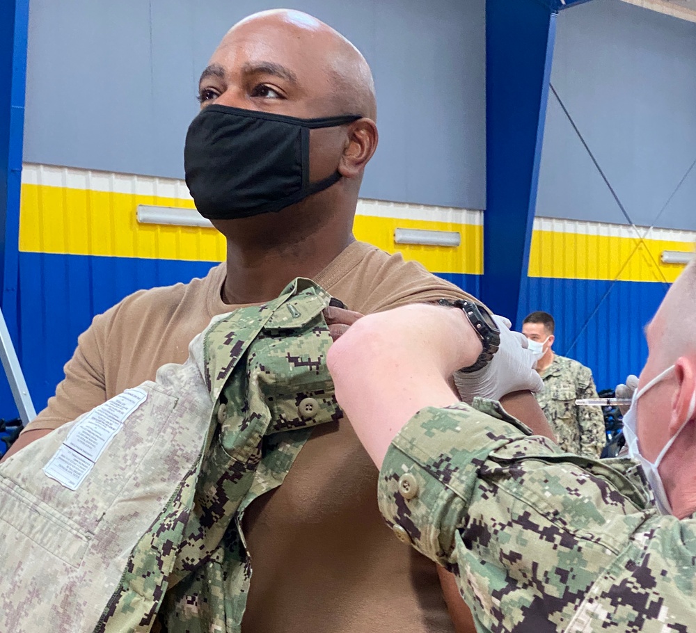 NBSD Gets COVID-19 Vaccine