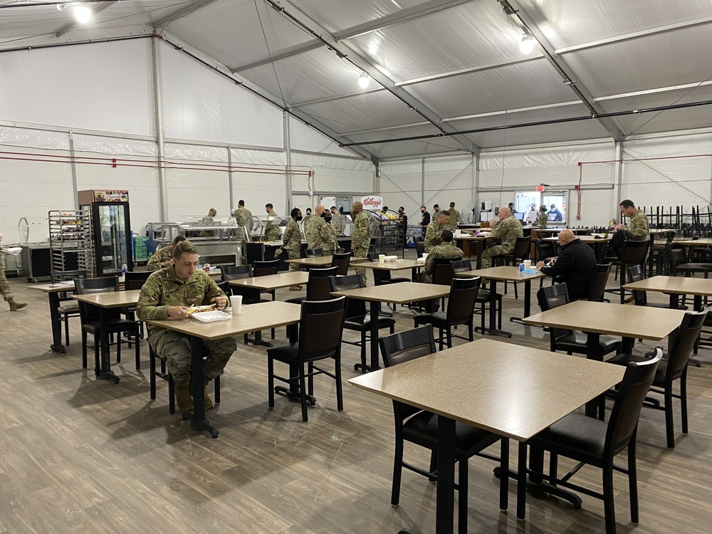 Hunter Army Airfield opens temporary dining facility