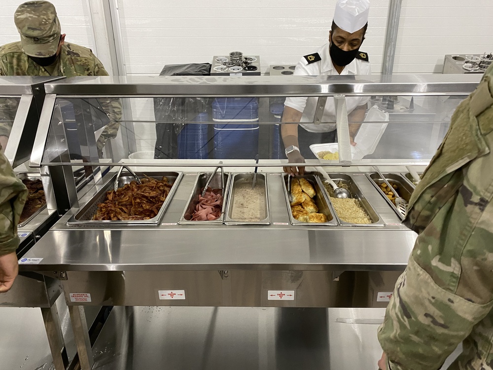 Hunter Army Airfield opens temporary dining facility