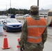 South Carolina National Guard directs traffic at Lexington COVID-19 test site