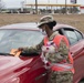 South Carolina National Guard directs traffic at Lexington COVID-19 test site