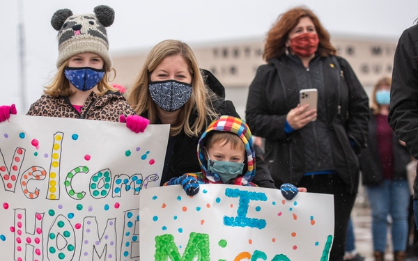 180FW Airmen Return from Deployment