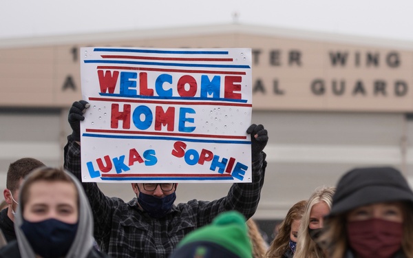 180FW Airmen Return from Deployment