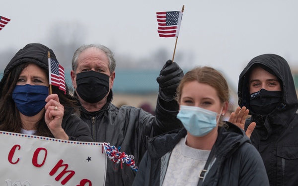 180FW Airmen Return from Deployment