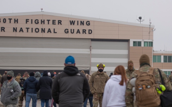 180FW Airmen Return from Deployment
