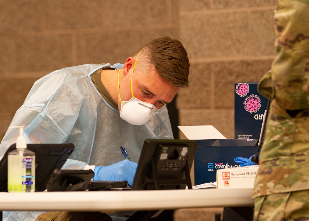 Utah National Guard Soldiers arrive back in Utah after presidential inauguration