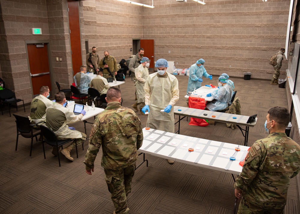 Utah National Guard Soldiers arrive back in Utah after presidential inauguration