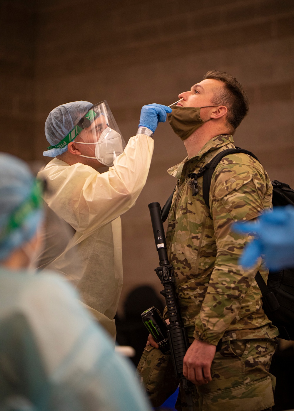 Utah National Guard Soldiers arrive back in Utah after presidential inauguration
