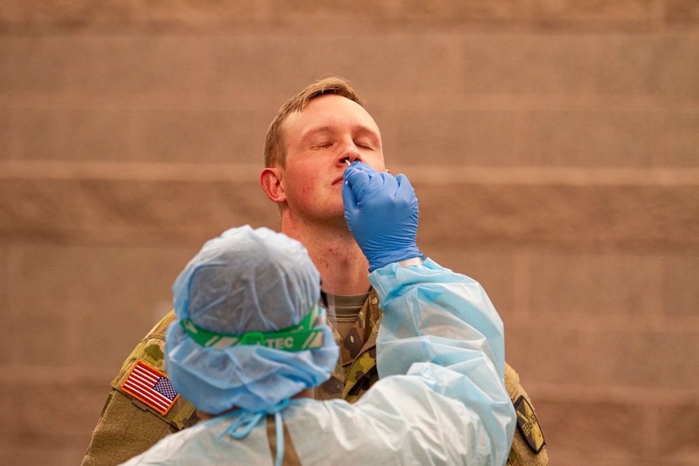 Utah National Guard Soldiers arrive back in Utah after presidential inauguration