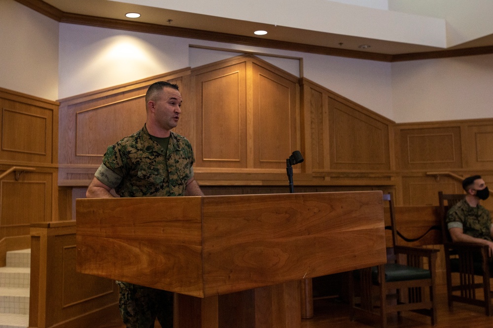 MCBH Corporal's Course Graduation