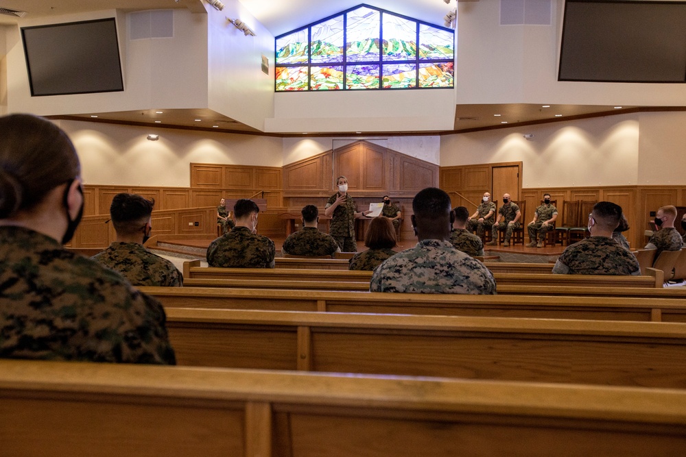 MCBH Corporal's Course Graduation