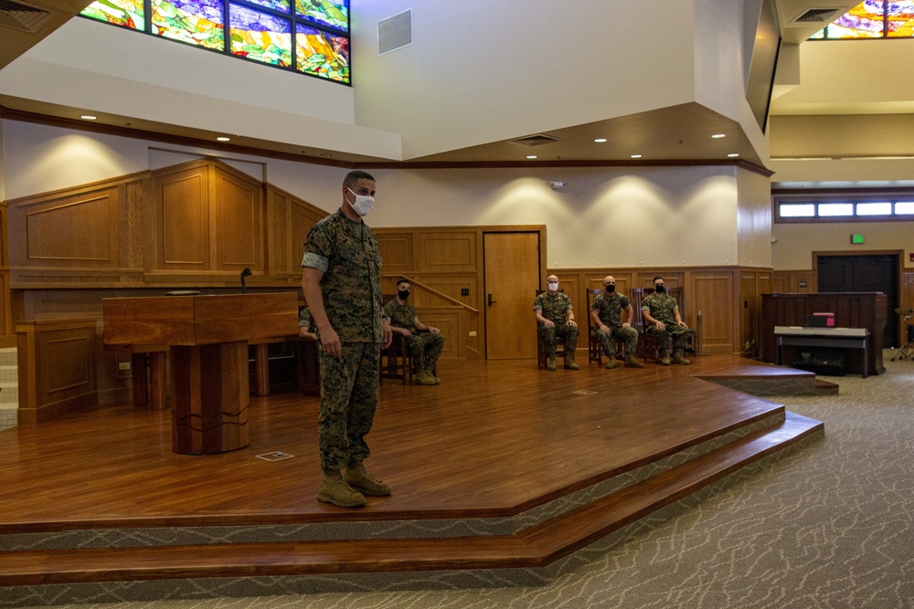 MCBH Corporal's Course Graduation