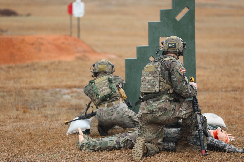 2021 Command Sgt. Maj. Jack L. Clark, Jr. U.S. Army Best Medic Competition Stress Shoot Event