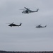 Marines train with Air National Guard in frigid Michigan weather: Marines Escort Army Aircraft