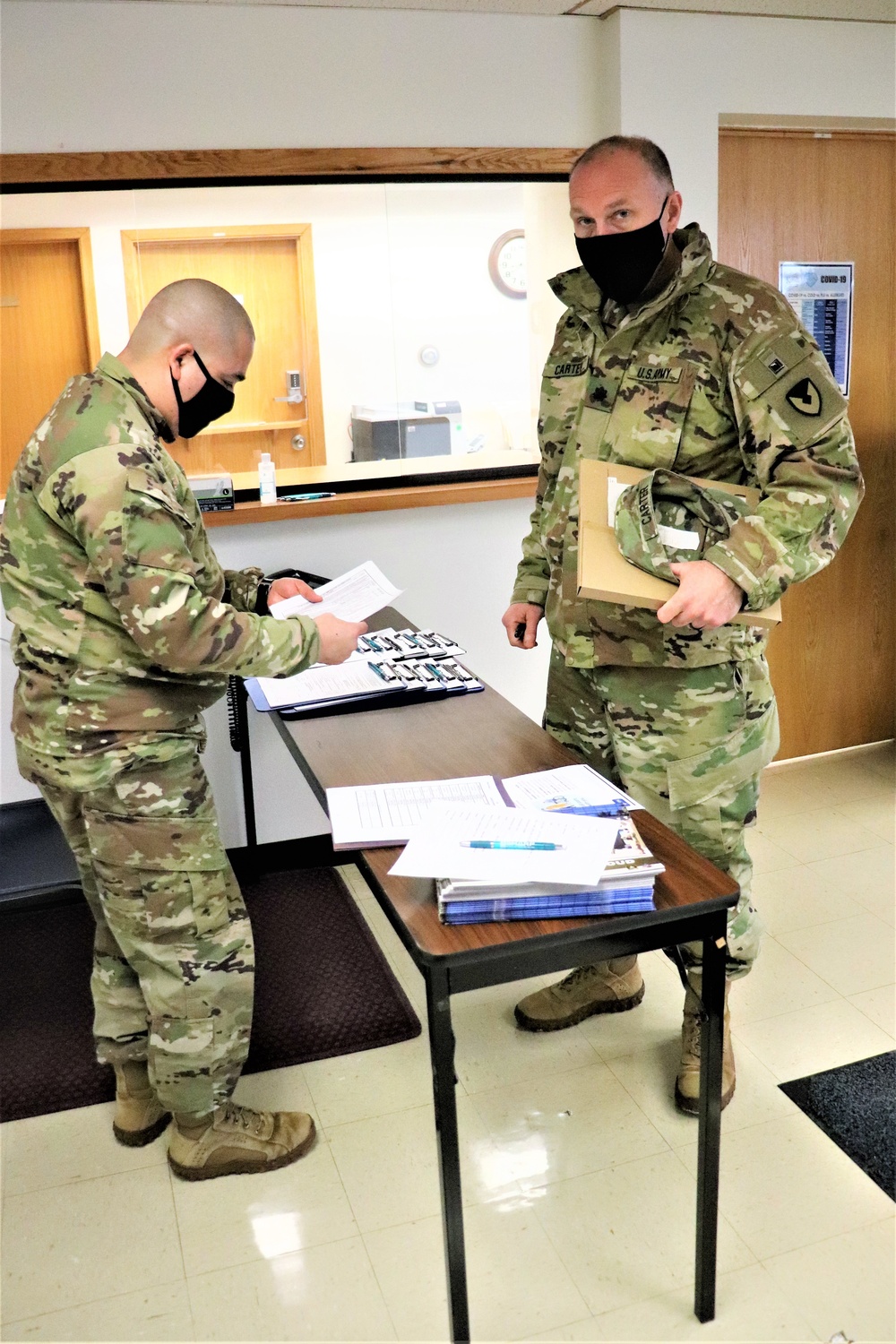 First COVID-19 vaccinations take place at Fort McCoy