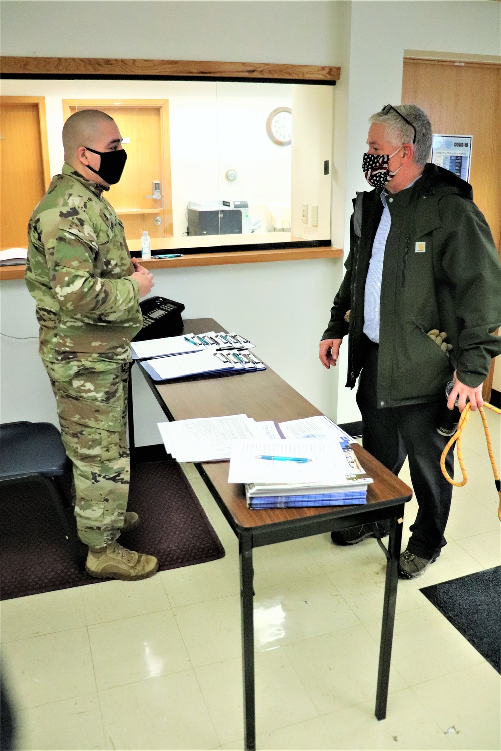 First COVID-19 vaccinations take place at Fort McCoy