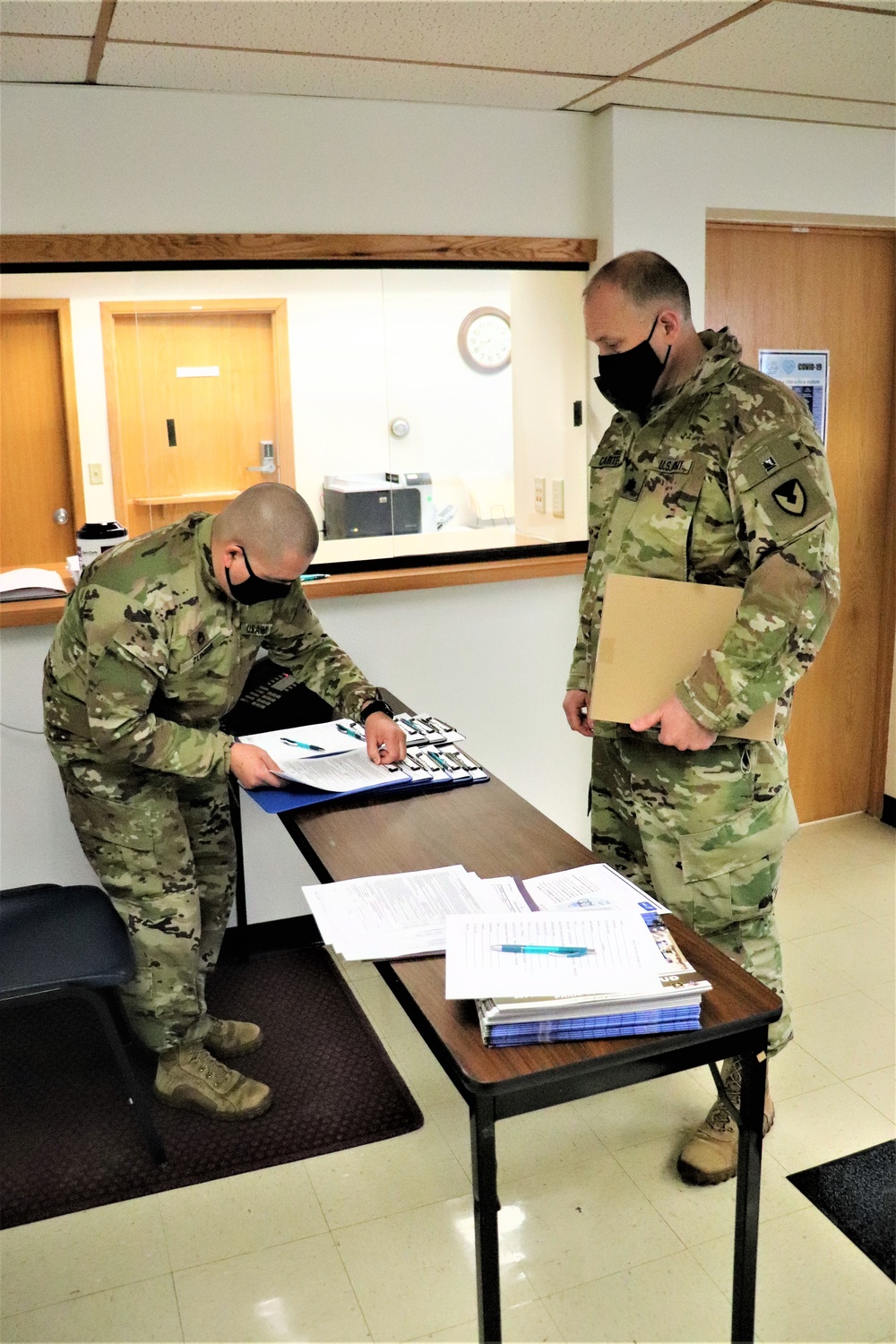First COVID-19 vaccinations take place at Fort McCoy