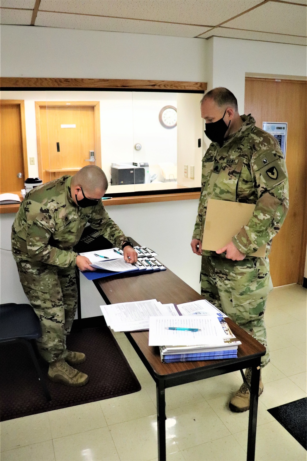 First COVID-19 vaccinations take place at Fort McCoy