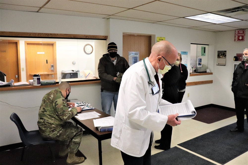 First COVID-19 vaccinations take place at Fort McCoy
