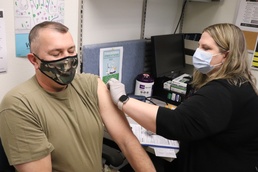 First COVID-19 vaccinations take place at Fort McCoy