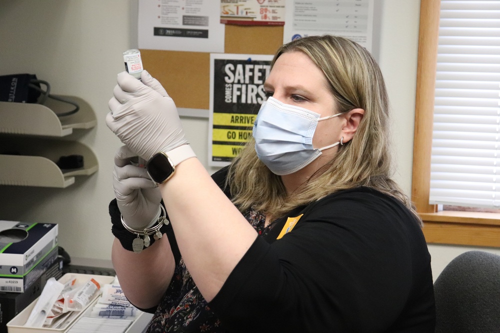 First COVID-19 vaccinations take place at Fort McCoy