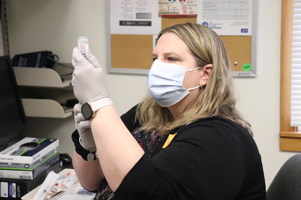 First COVID-19 vaccinations take place at Fort McCoy