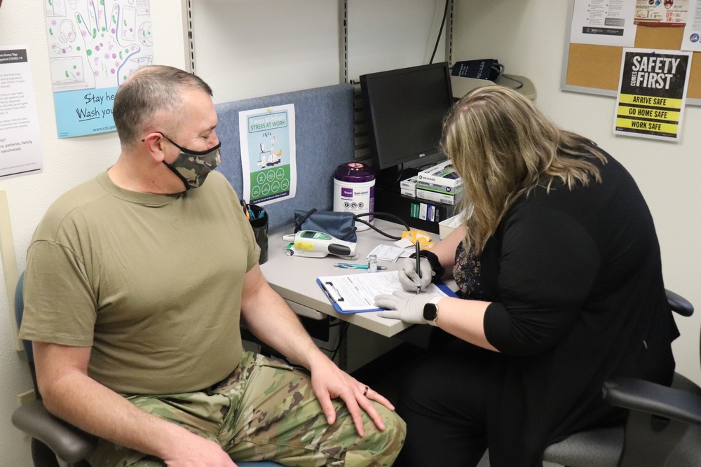 First COVID-19 vaccinations take place at Fort McCoy