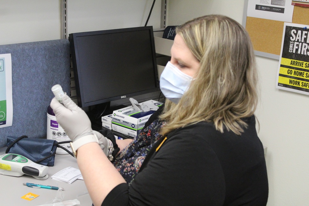 Fort McCoy personnel receive first COVID-19 vaccinations at installation