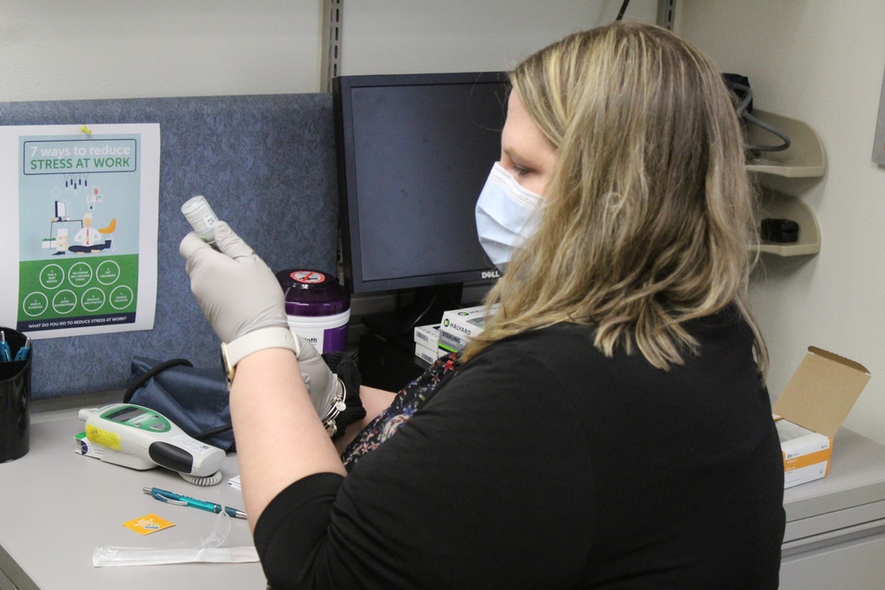 Fort McCoy personnel receive first COVID-19 vaccinations at installation