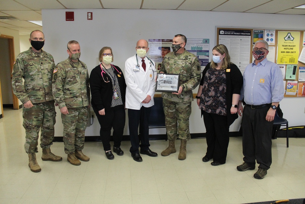 Fort McCoy personnel receive first COVID-19 vaccinations at installation