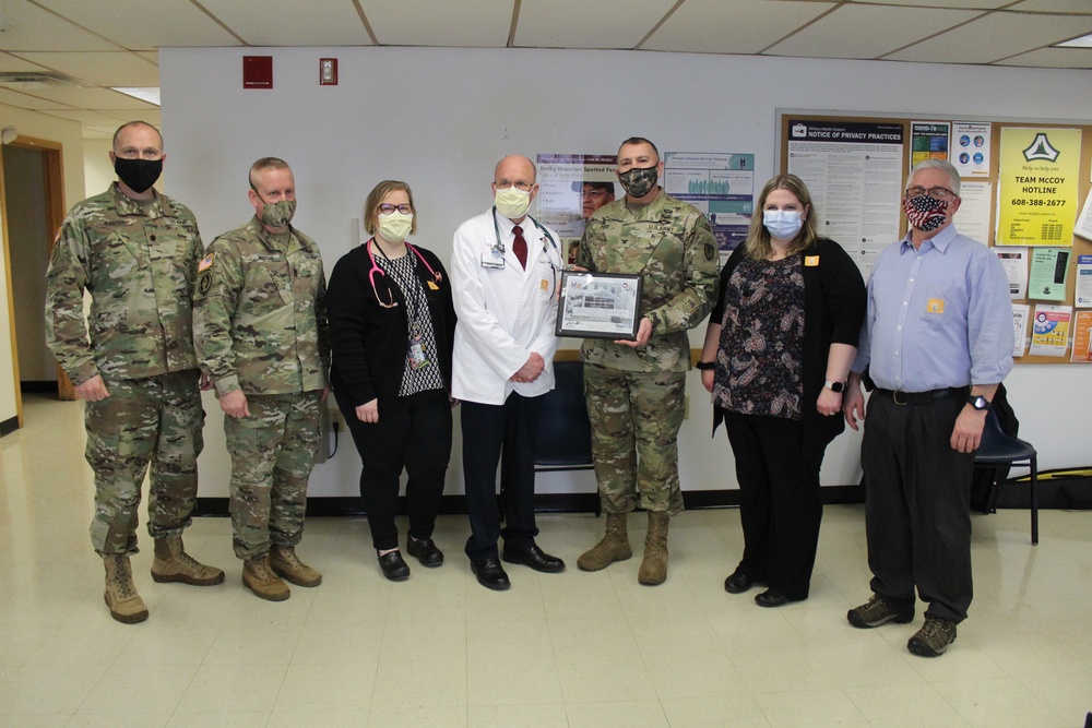 Fort McCoy personnel receive first COVID-19 vaccinations at installation