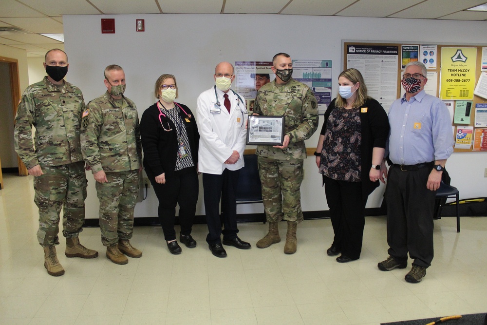 Fort McCoy personnel receive first COVID-19 vaccinations at installation