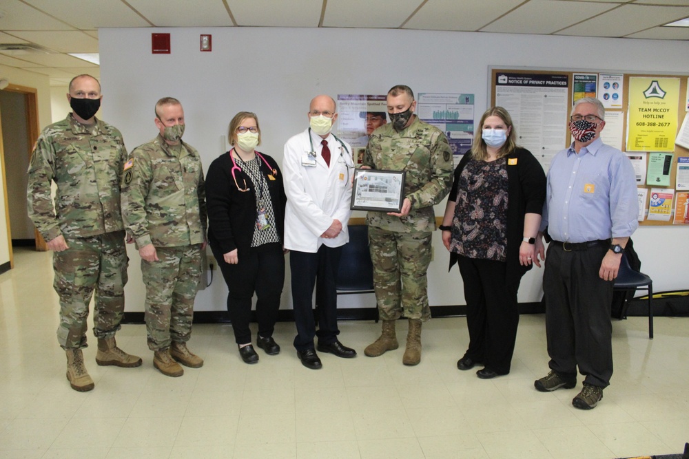 Fort McCoy personnel receive first COVID-19 vaccinations at installation
