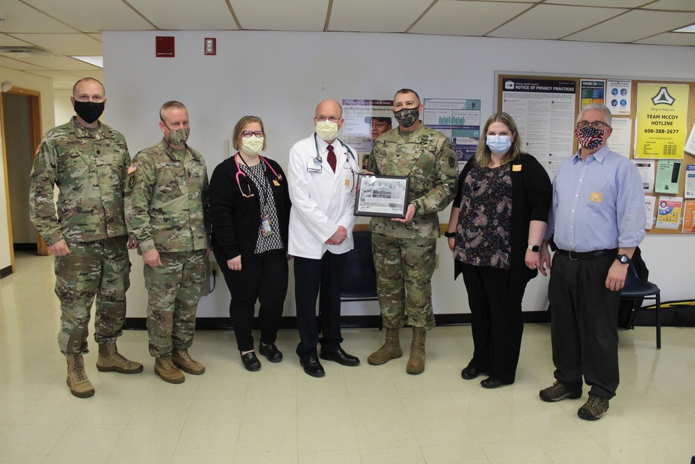 Fort McCoy personnel receive first COVID-19 vaccinations at installation