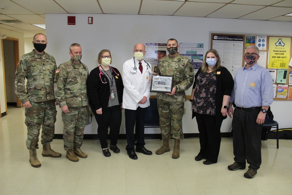 Fort McCoy personnel receive first COVID-19 vaccinations at installation