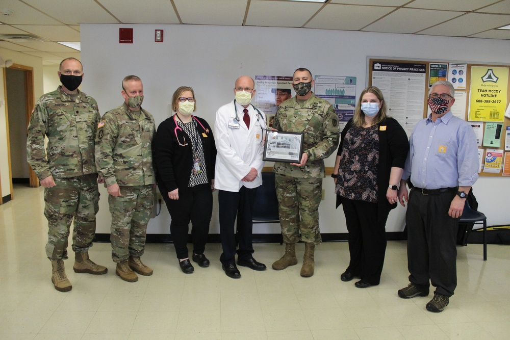 Fort McCoy personnel receive first COVID-19 vaccinations at installation