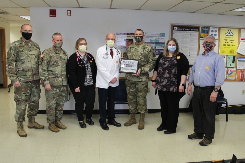 Fort McCoy personnel receive first COVID-19 vaccinations at installation