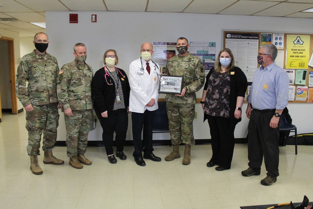 Fort McCoy personnel receive first COVID-19 vaccinations at installation