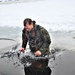 CWOC class 21-02 students participate in cold-water immersion training at Fort McCoy