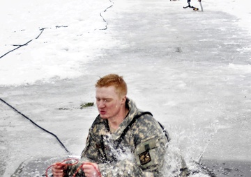 Photo Essay: CWOC class 21-02 students participate in cold-water immersion training at Fort McCoy