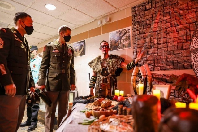 Soldiers Prepare Award Winning Feast, Celebrate Thanksgiving as Family