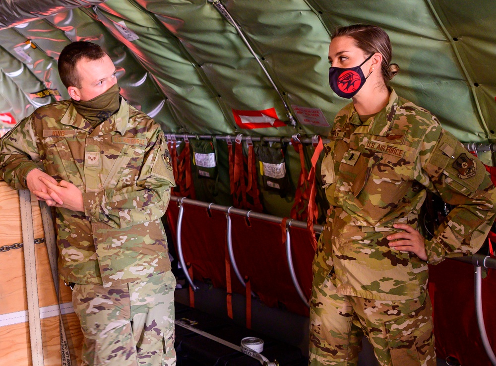 Fueling knowledge: 350th EARS conducts KC-135 tour