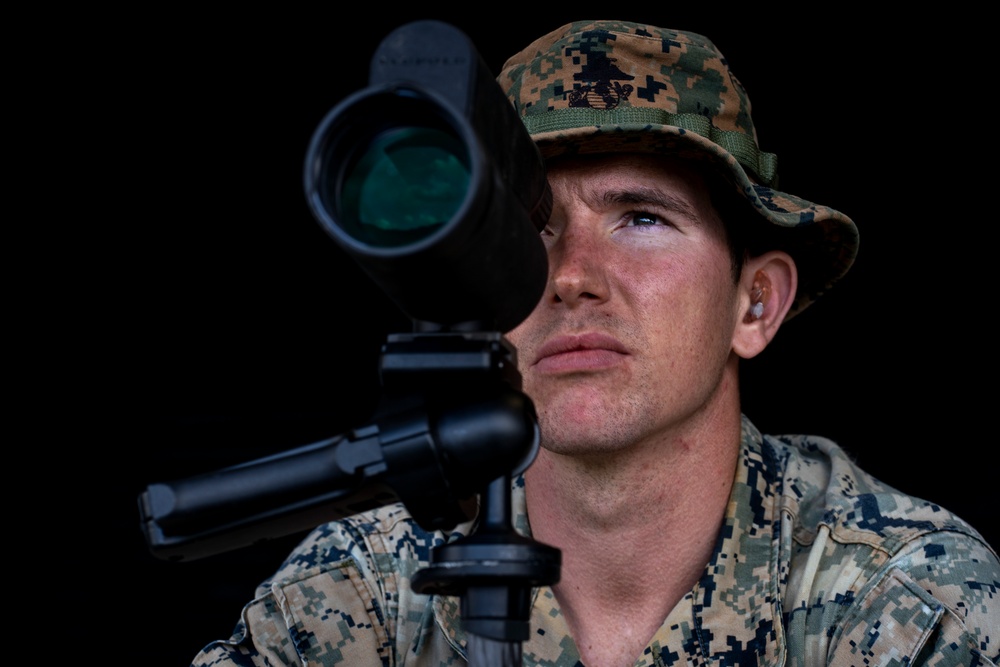 3d Marine Division Marines Conduct Pre-Sniper Course