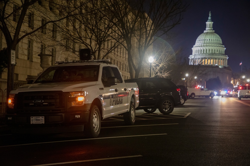 Massachusetts National Guard Provides Security in Washington