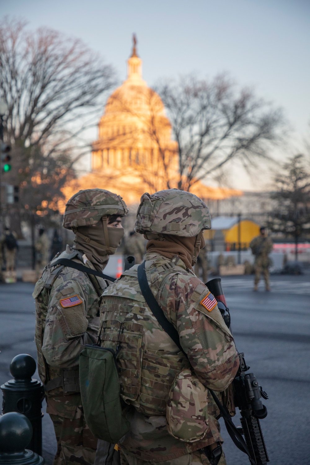 Massachusetts National Guard Provides Security in Washington, D.C.