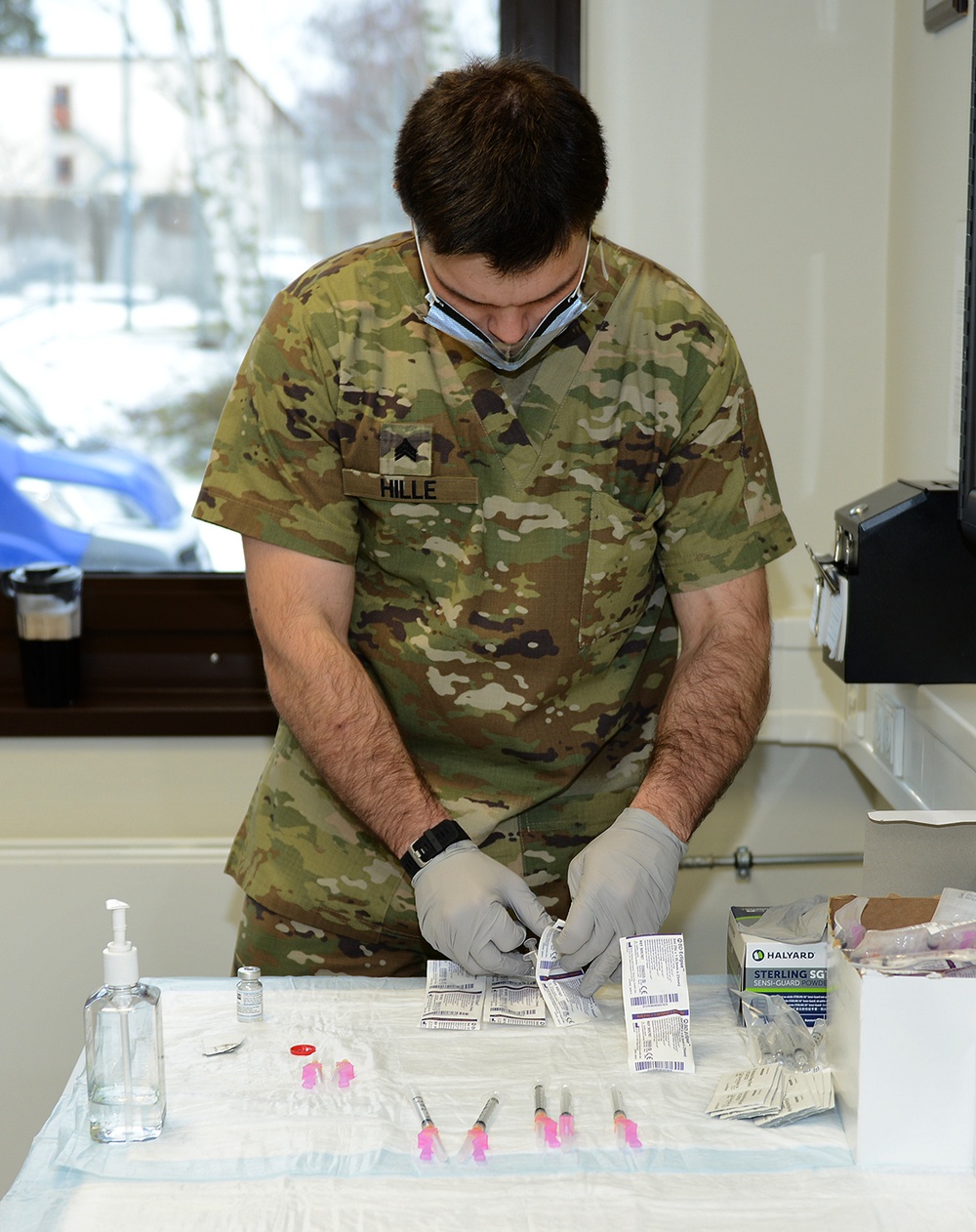 U.S. Army provides second dose of COVID-19 vaccine at Kaiserslautern Health Clinic