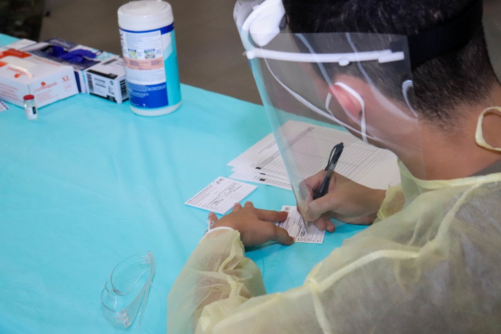 PRNG begins vaccination in aegis