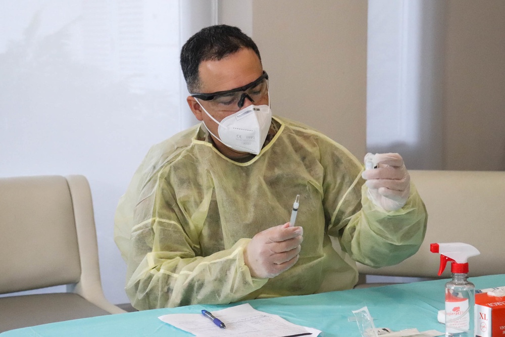 PRNG begins vaccination in aegis