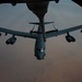 KC-10 fuels bomber mission